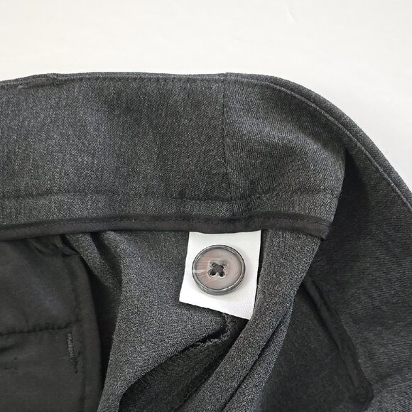 NWT Hilary Radley Women's Charcoal Grey Dress Straight Pants Stretch Size 16 - Picture 7 of 16